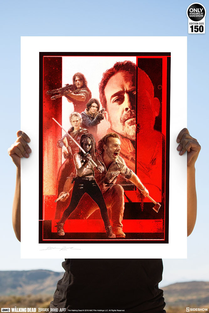 The Walking Dead The Last Stand Art Print  Exclusive Edition View 8