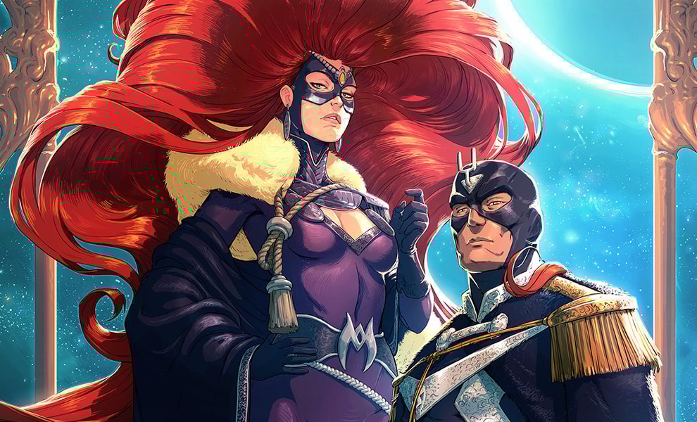 Black Bolt & Medusa Exclusive Edition 