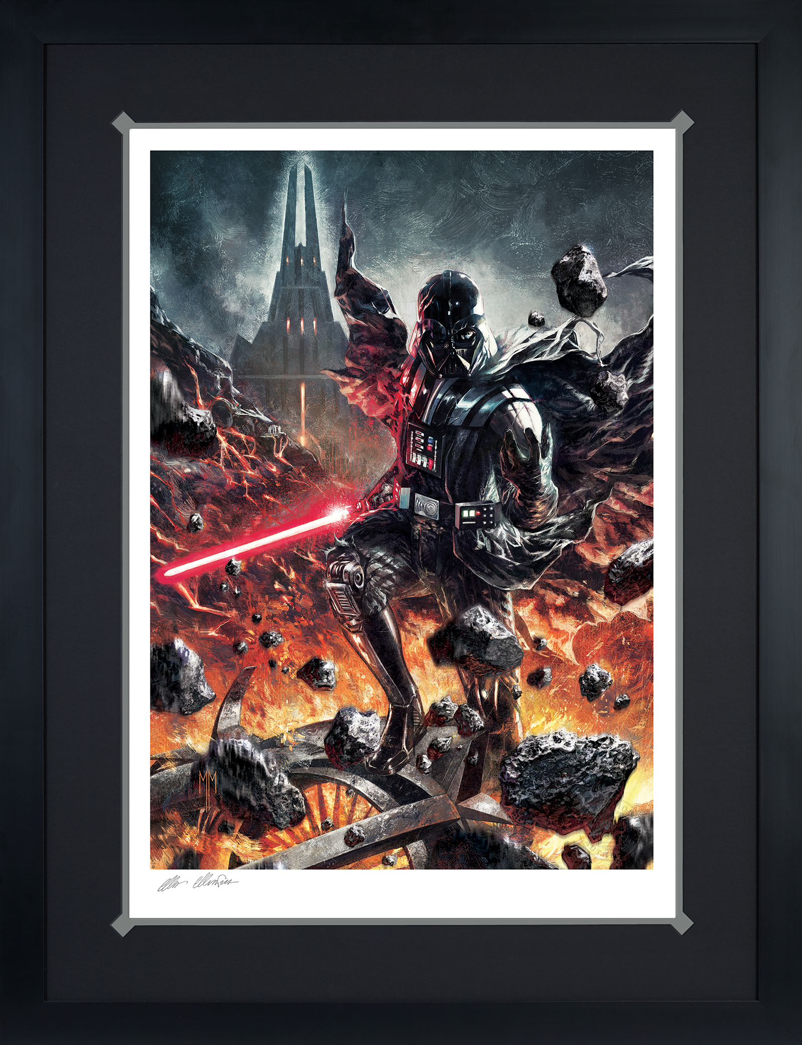 Visions of Lord Vader™ Poster Print