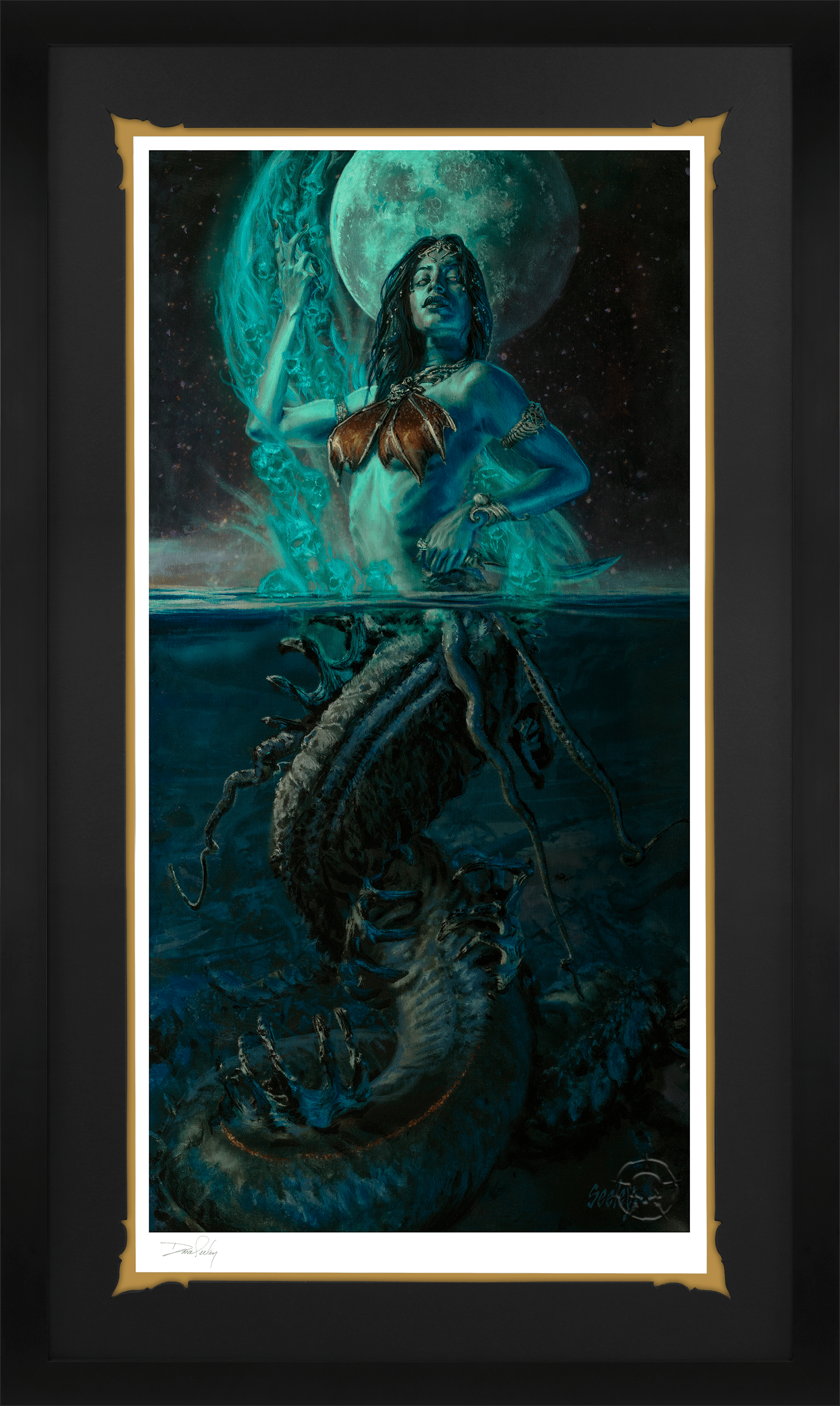 Court of the Dead Gallevarbe: Beyond the Veils Art Print  Exclusive Edition View 7