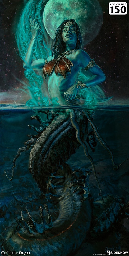 Court of the Dead Gallevarbe: Beyond the Veils Art Print  Exclusive Edition View 3