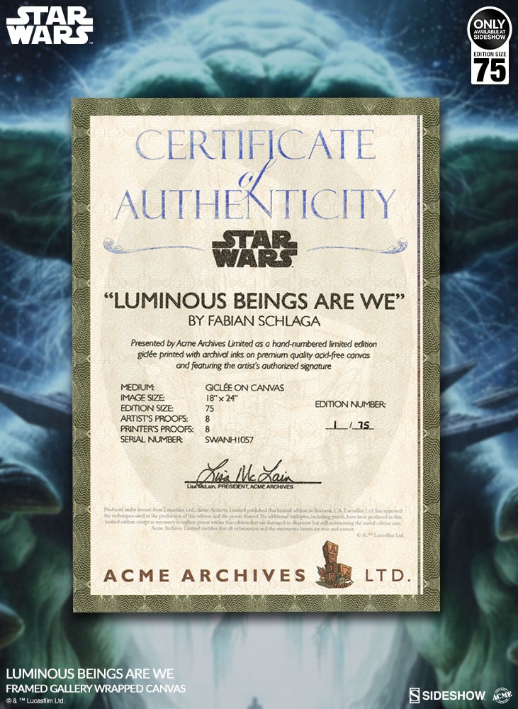 Star Wars Luminous Beings Are We Art Print  View 6