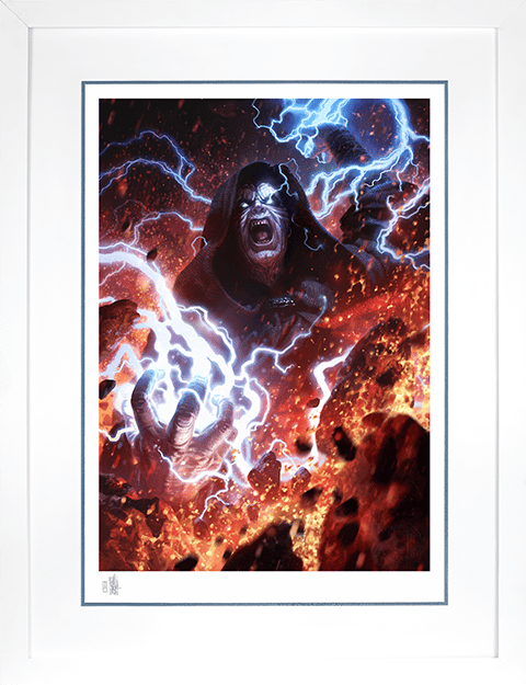 Star Wars Darth Sidious: Unlimited Power Art Print  Exclusive Edition View 8