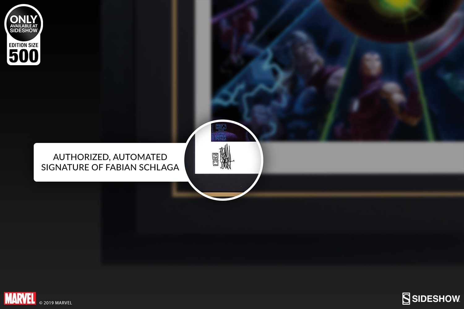Marvel Thanos & Infinity Gauntlet Art Print  Exclusive Edition View 5