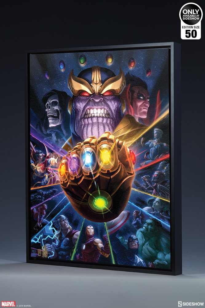 Marvel Thanos & Infinity Gauntlet Art Print  Exclusive Edition View 5