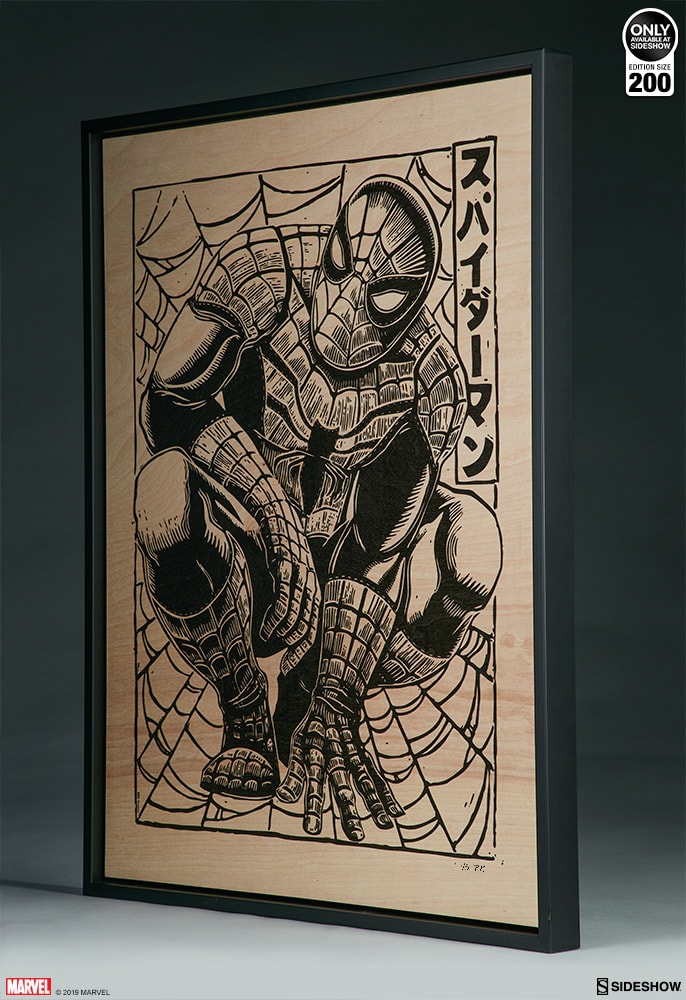 Spider-Man Print on Wood Variant