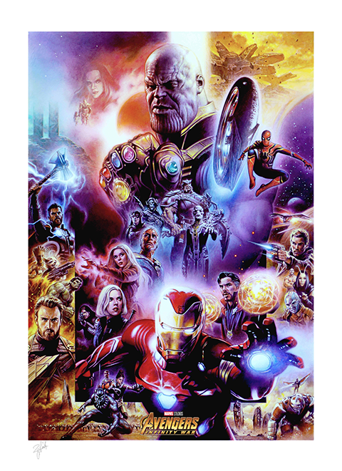 The Avengers: Infinity War Fine Art Print by Tsuneo Sanda