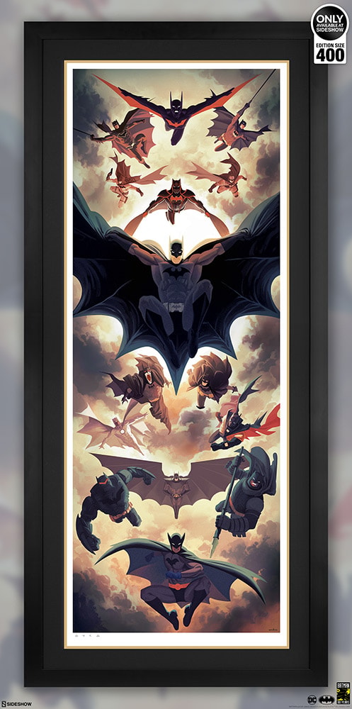 DC Comics Batman Legacy Art Print  Exclusive Edition View 2