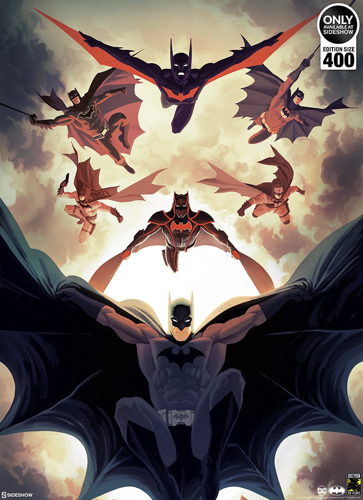 DC Comics Batman Legacy Art Print  Exclusive Edition View 4