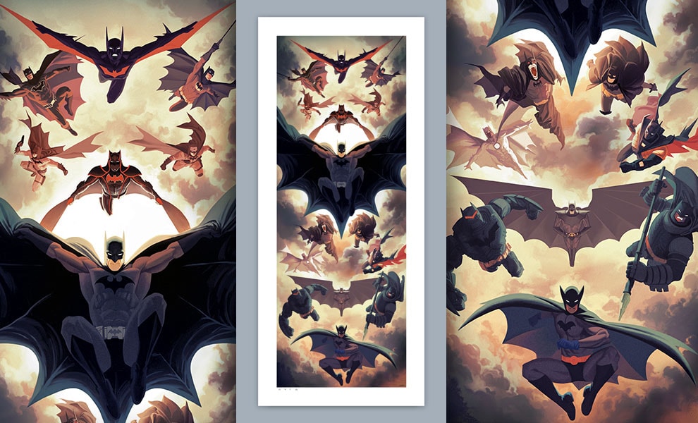 DC Comics Batman Legacy Art Print  Exclusive Edition View 1