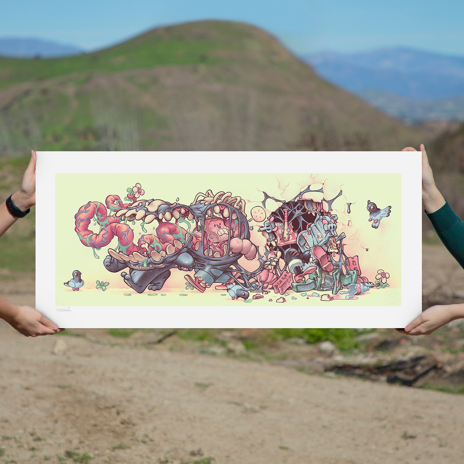 Marvel Venom: The Symbiote Stroll Art Print  View 1