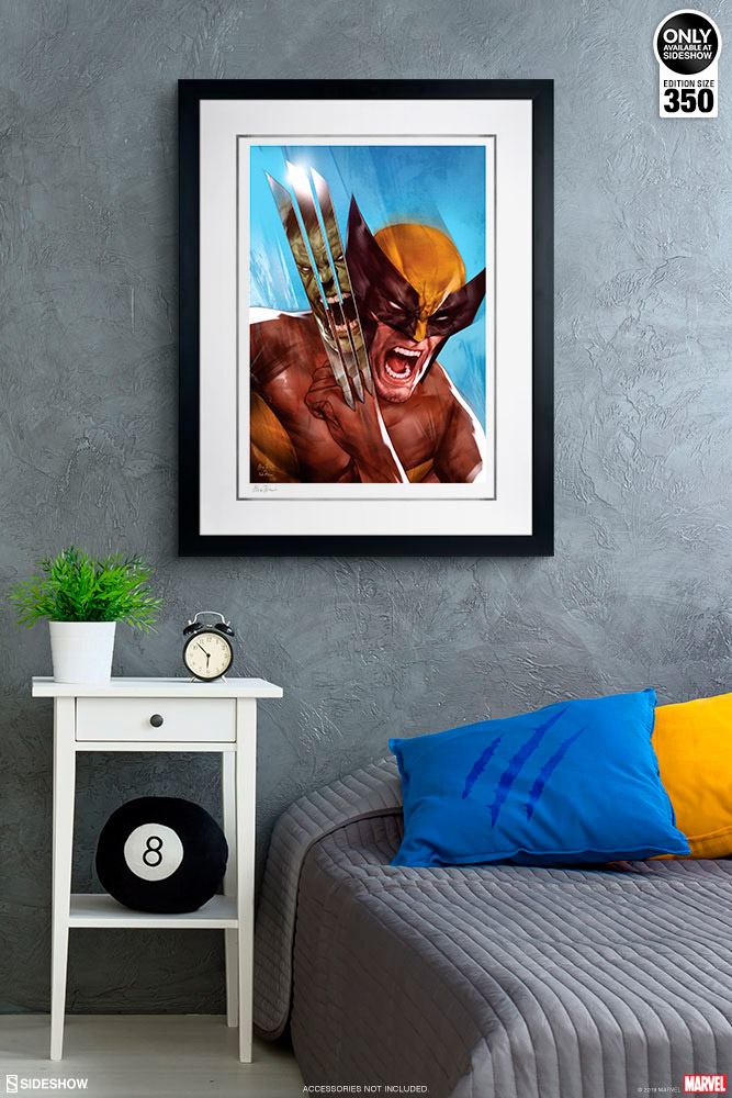 Marvel The Incredible Hulk vs Wolverine Art Print  Exclusive Edition View 3