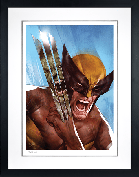 Marvel The Incredible Hulk vs Wolverine Art Print  Exclusive Edition View 7
