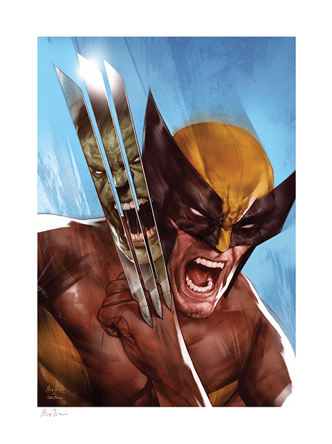 Marvel The Incredible Hulk vs Wolverine Art Print  Exclusive Edition View 7