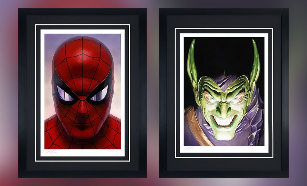 Spider-Man: Portraits of Heroism & Green Goblin: Portraits of Villainy Set Exclusive Edition 