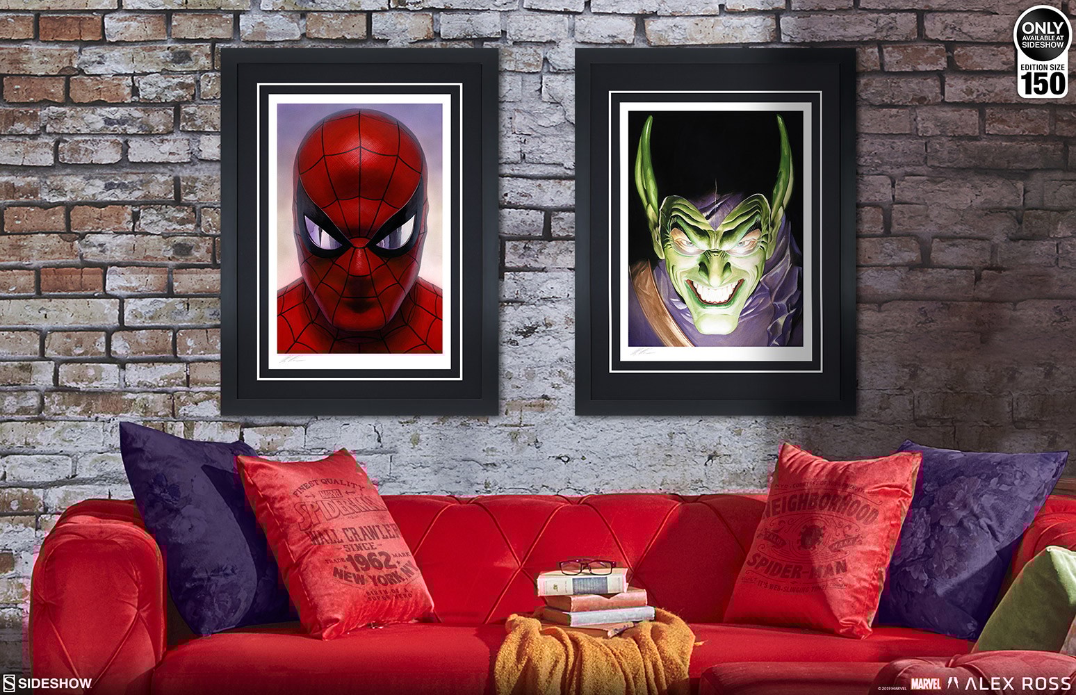Spider-Man: Portraits of Heroism & Green Goblin: Portraits of Villainy Set Exclusive Edition 