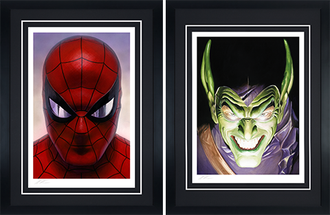 Spider-Man: Portraits of Heroism & Green Goblin: Portraits of Villainy Set