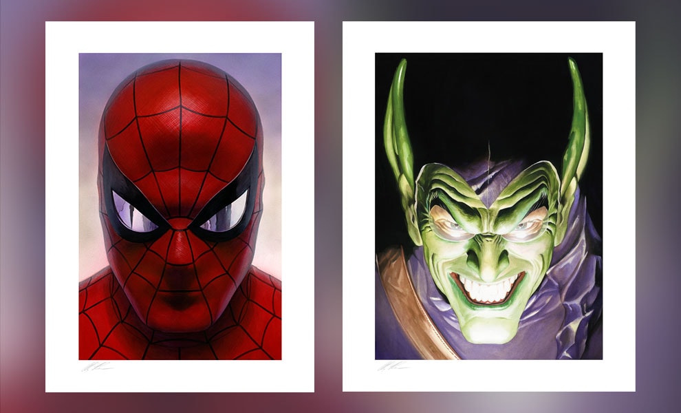 Spider-Man: Portraits of Heroism & Green Goblin: Portraits of Villainy Set Exclusive Edition 