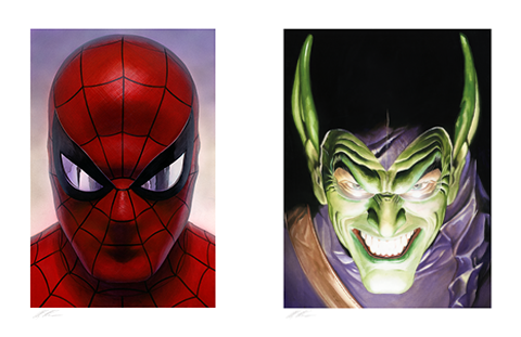 Spider-Man: Portraits of Heroism & Green Goblin: Portraits of Villainy Set