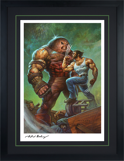 Marvel Juggernaut VS Wolverine Art Print  View 7