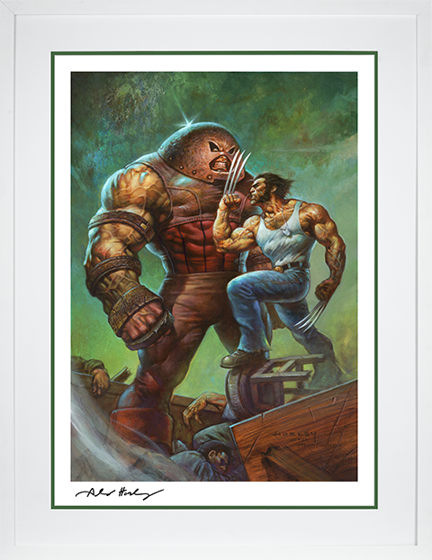 Marvel Juggernaut VS Wolverine Art Print  View 7