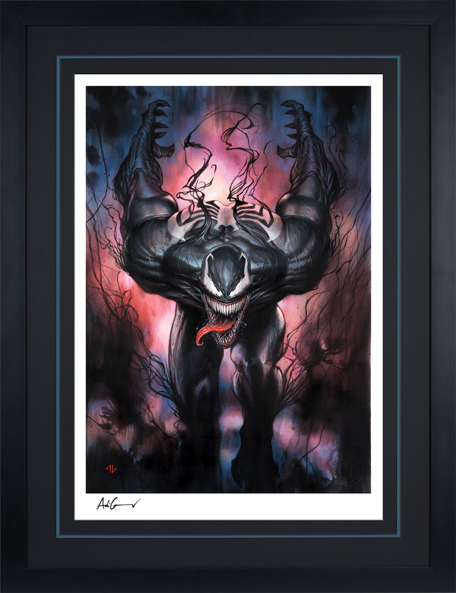 Marvel Venom Fine Art Print by Adi Granov | Sideshow Collectibles