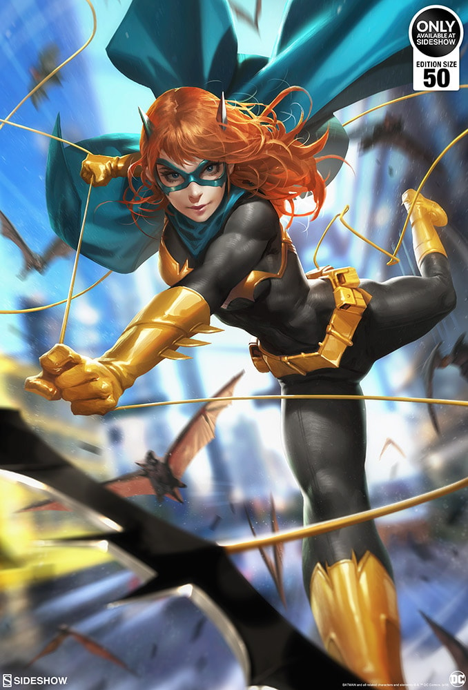 Batgirl #32 HD Aluminum Metal Variant Exclusive Edition View 4