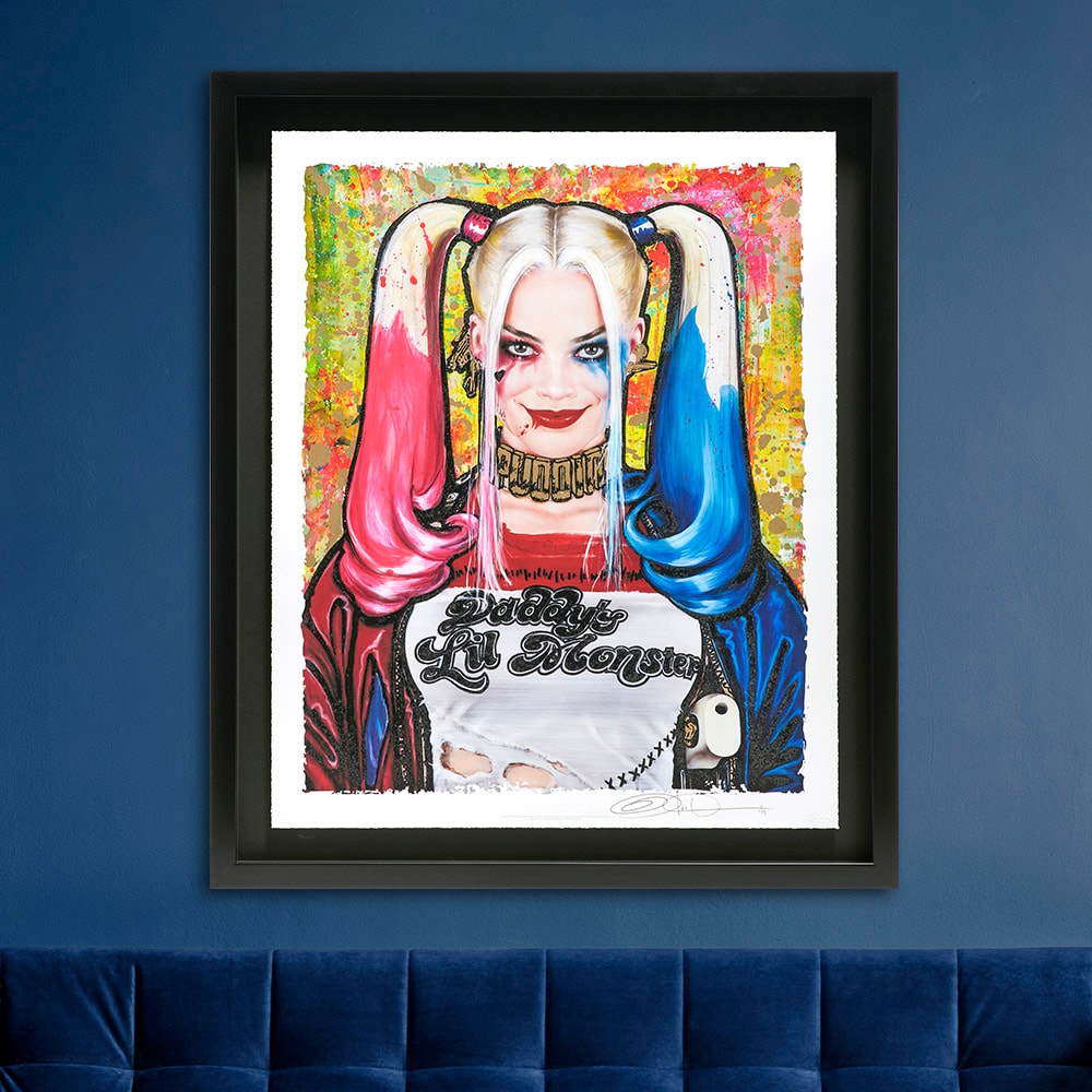 DC Comics Daddy's Lil Monster Art Print  Exclusive Edition View 1