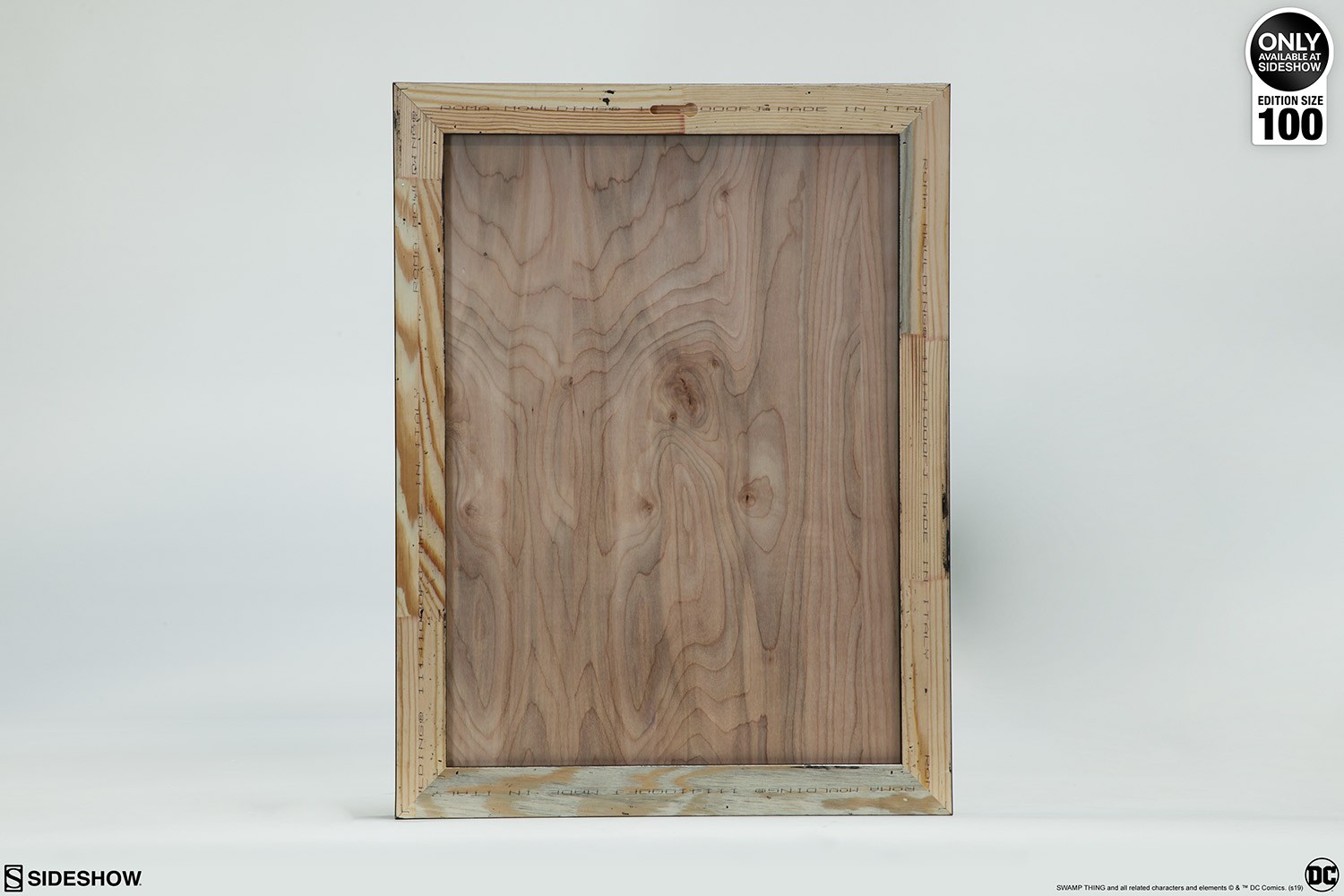 DC Comics Swamp Thing Print on Wood Variant Art Print  Exclusive Edition View 13