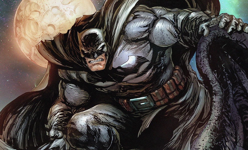 Batman: The Dark Knight HD Aluminum Metal Variant Exclusive Edition View 1