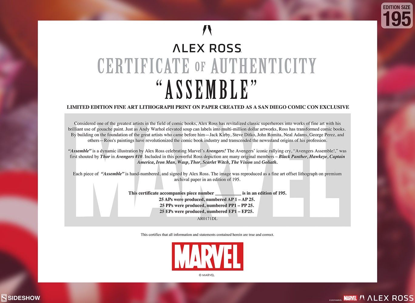 Marvel Assemble Art Print  Exclusive Edition View 6