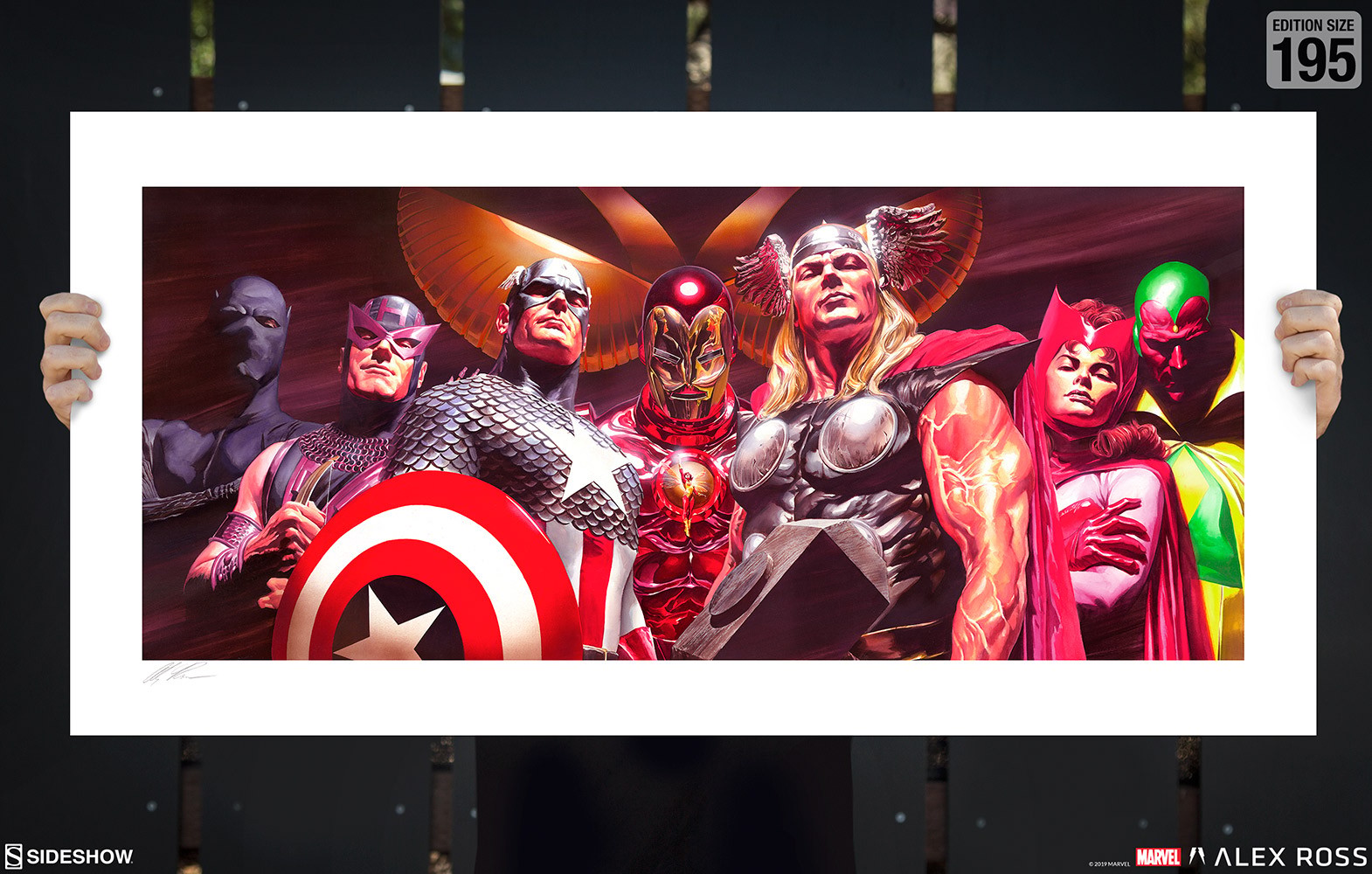 Marvel Assemble Art Print  Exclusive Edition View 6