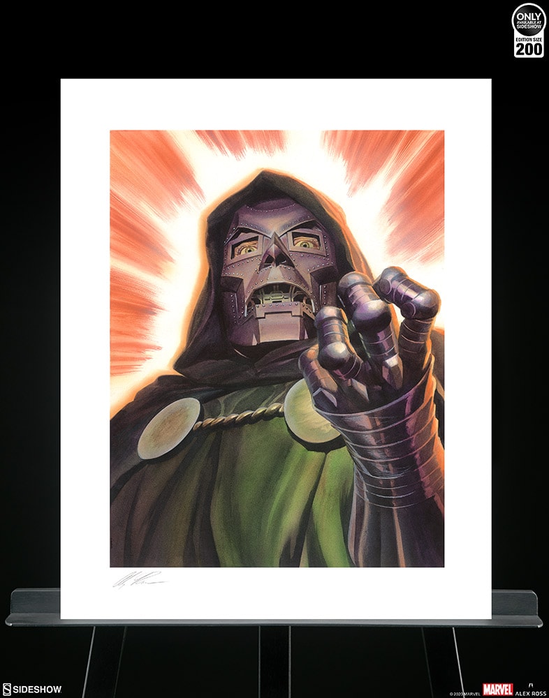 Marvel Doctor Doom Art Print  Exclusive Edition View 2