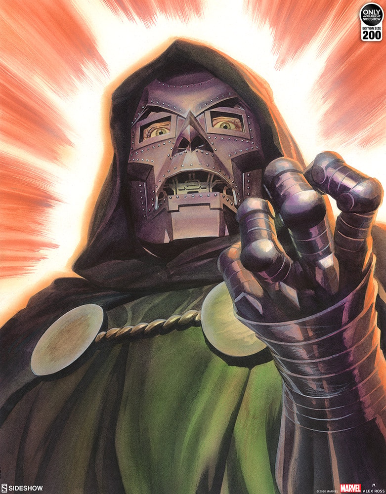 Marvel Doctor Doom Art Print  Exclusive Edition View 3