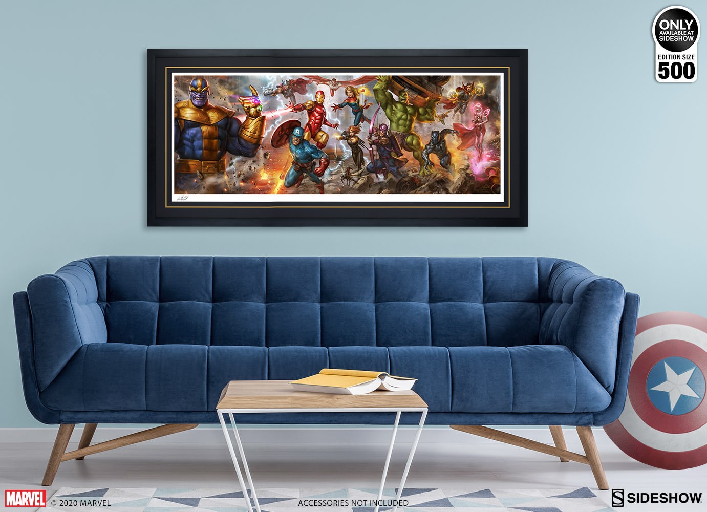 Marvel The Avengers: Earth's Mightiest Heroes Art Print  Exclusive Edition View 3