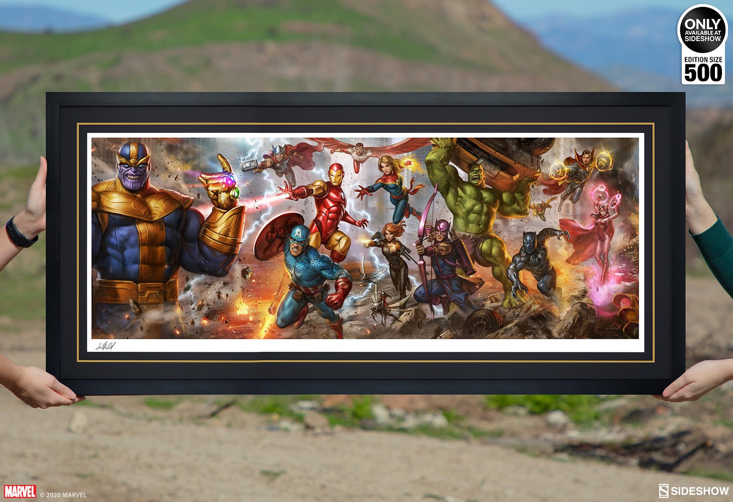Marvel The Avengers: Earth's Mightiest Heroes Art Print  Exclusive Edition View 7