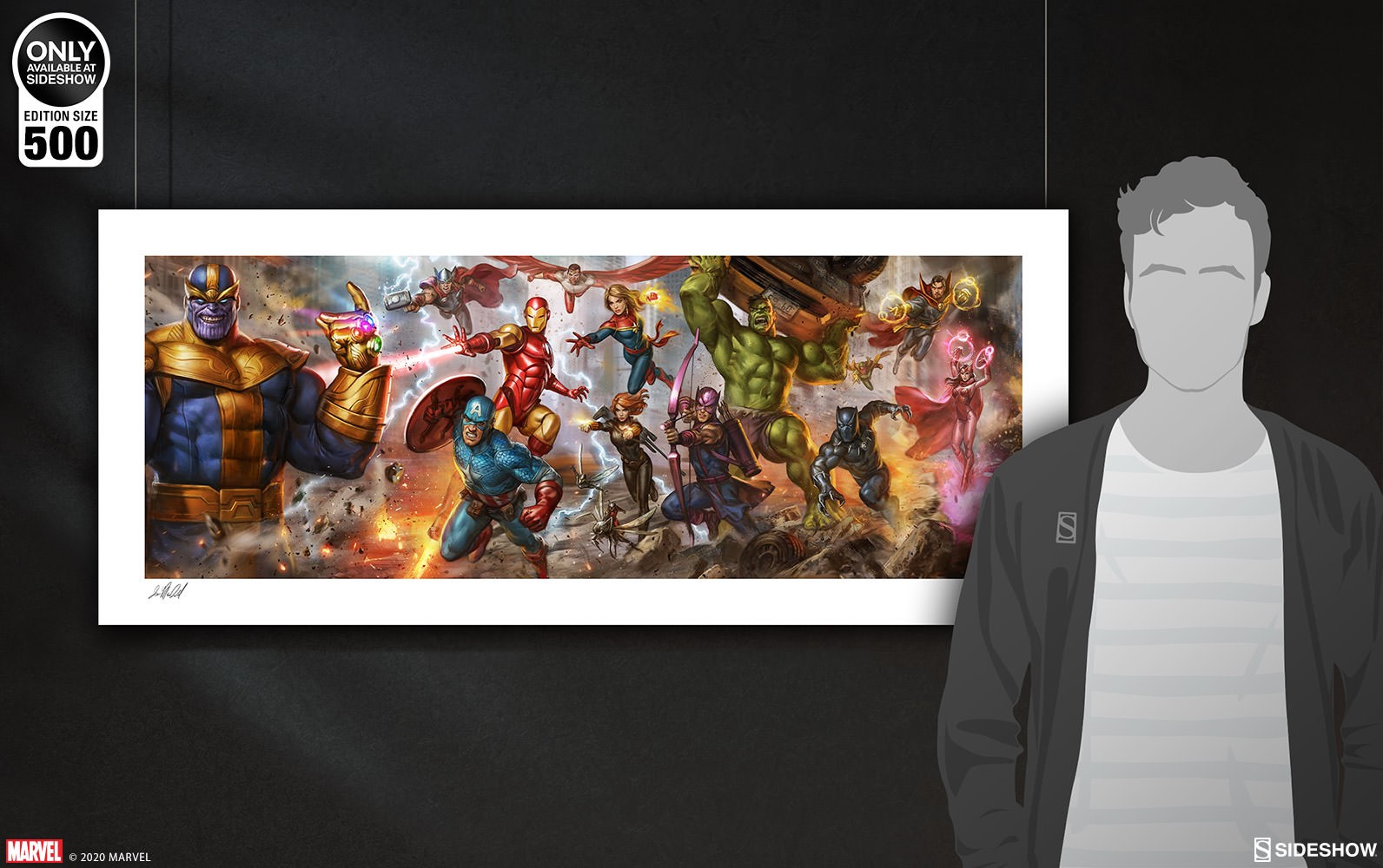 Marvel The Avengers: Earth's Mightiest Heroes Art Print  Exclusive Edition View 3