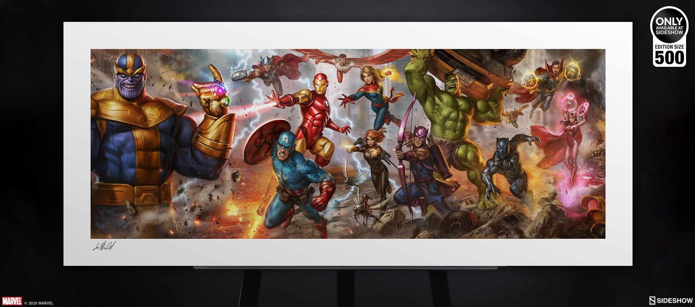 Marvel The Avengers: Earth's Mightiest Heroes Art Print  Exclusive Edition View 7