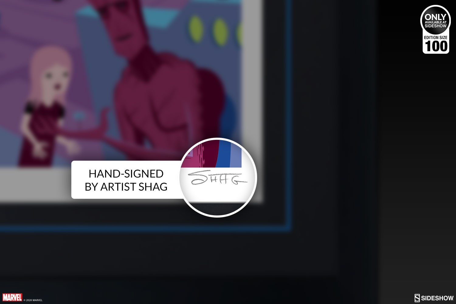 Marvel Downtown Knowhere Art Print  Exclusive Edition View 5