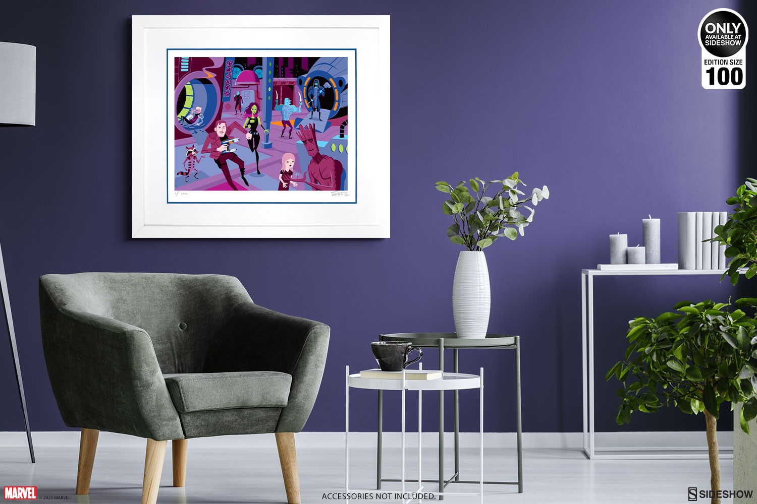 Marvel Downtown Knowhere Art Print  Exclusive Edition View 3