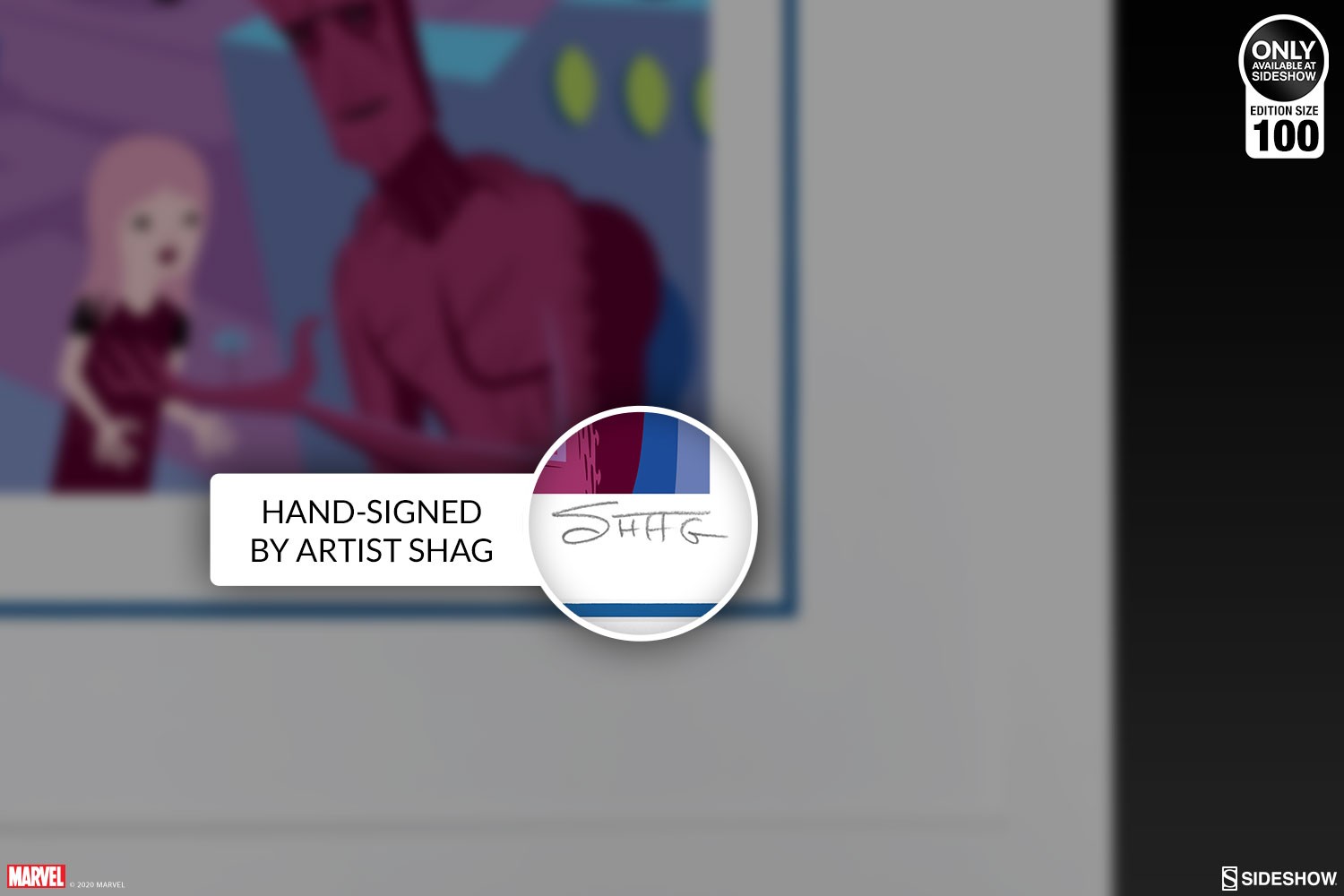Marvel Downtown Knowhere Art Print  Exclusive Edition View 5