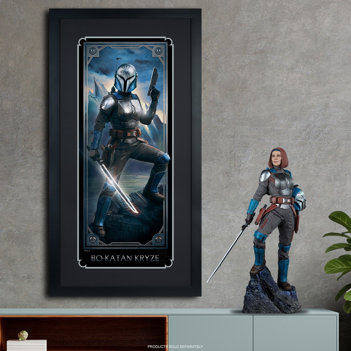 Star Wars Star Wars™: Bo-Katan Kryze™ Art Print  Exclusive Edition View 1