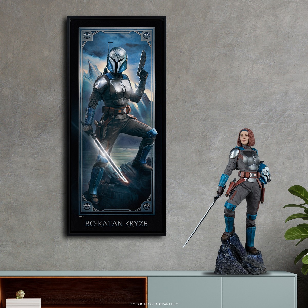 Star Wars Star Wars™: Bo-Katan Kryze™ Art Print  Exclusive Edition View 1