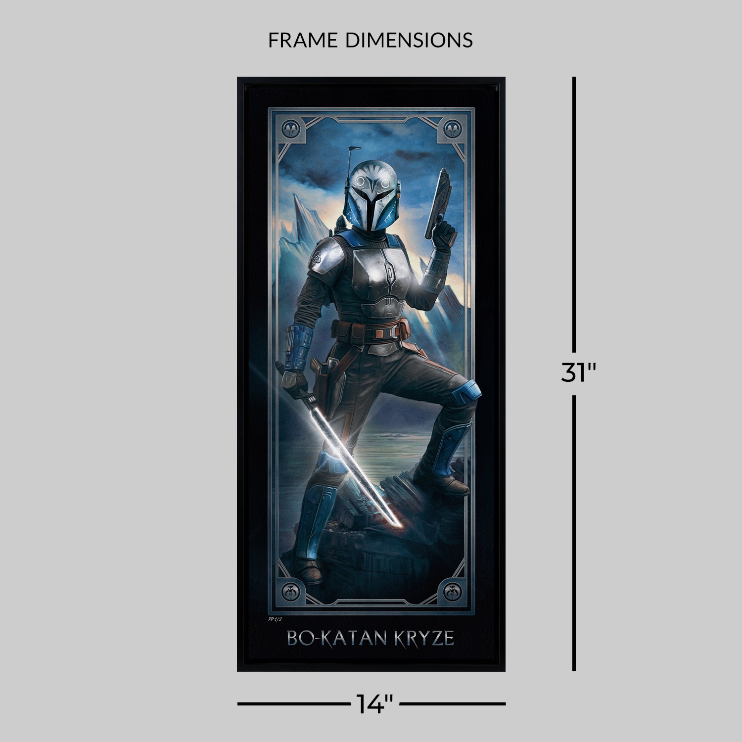 Star Wars Star Wars™: Bo-Katan Kryze™ Art Print  Exclusive Edition View 2
