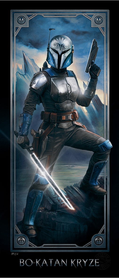 Star Wars Star Wars™: Bo-Katan Kryze™ Art Print  Exclusive Edition View 5