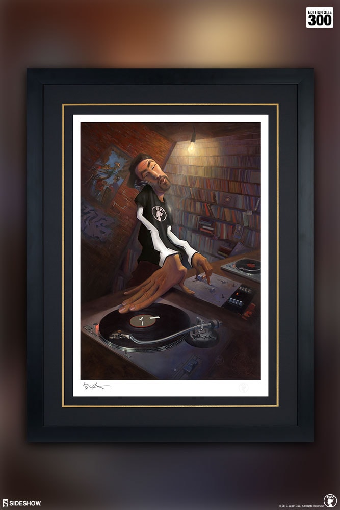 BUA The DJ Art Print  Exclusive Edition View 2