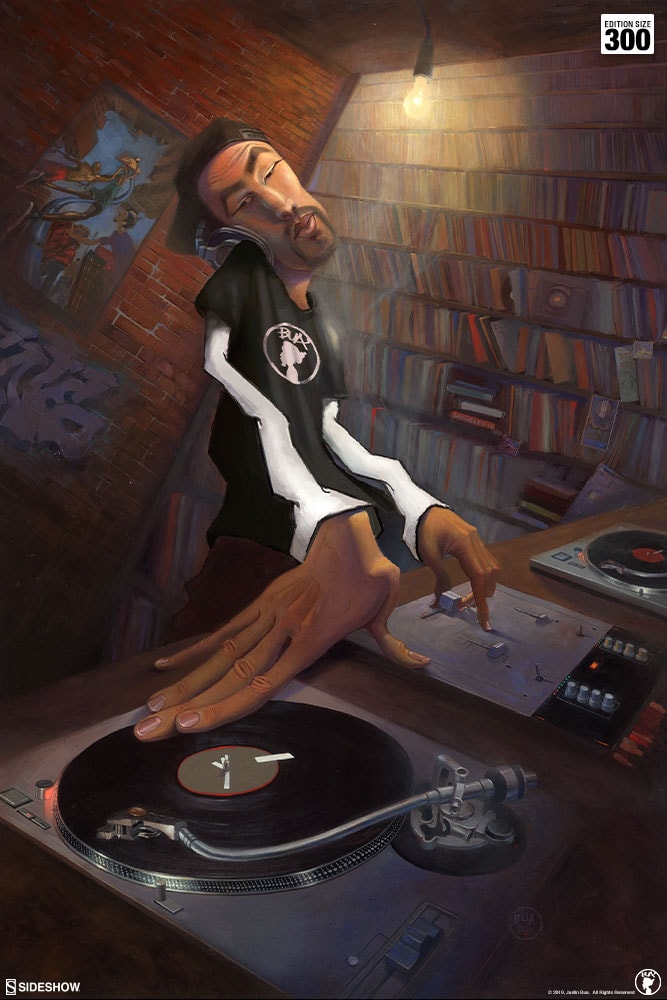 BUA The DJ Art Print  Exclusive Edition View 4