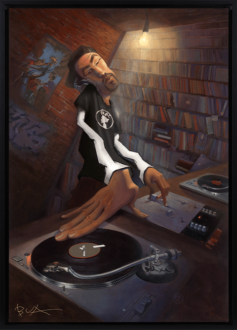 BUA The DJ Art Print  Exclusive Edition View 9