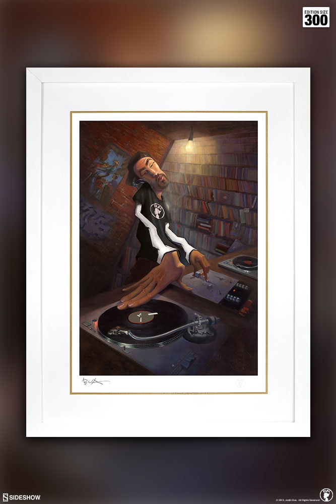 BUA The DJ Art Print  Exclusive Edition View 2