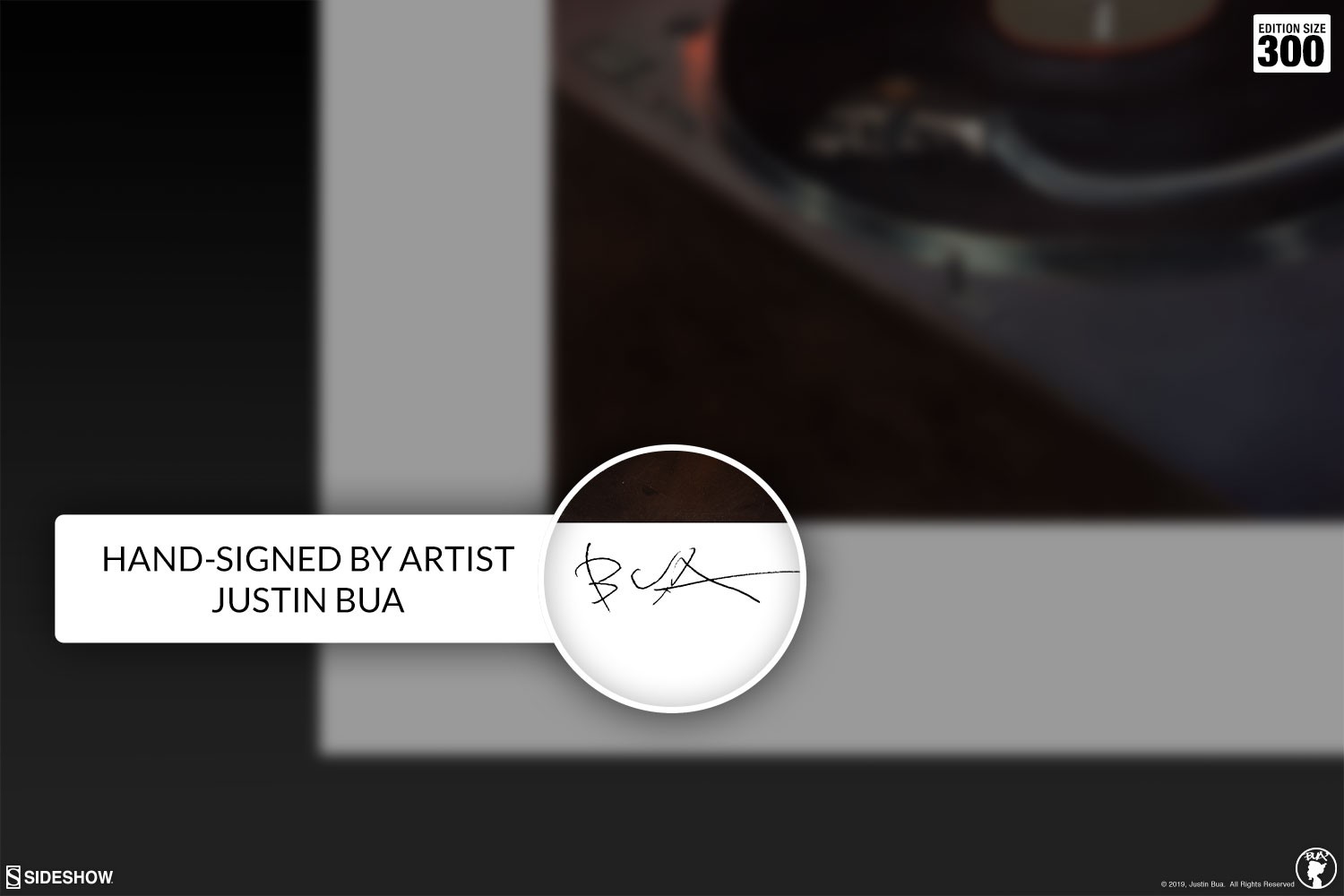 BUA The DJ Art Print  Exclusive Edition View 4